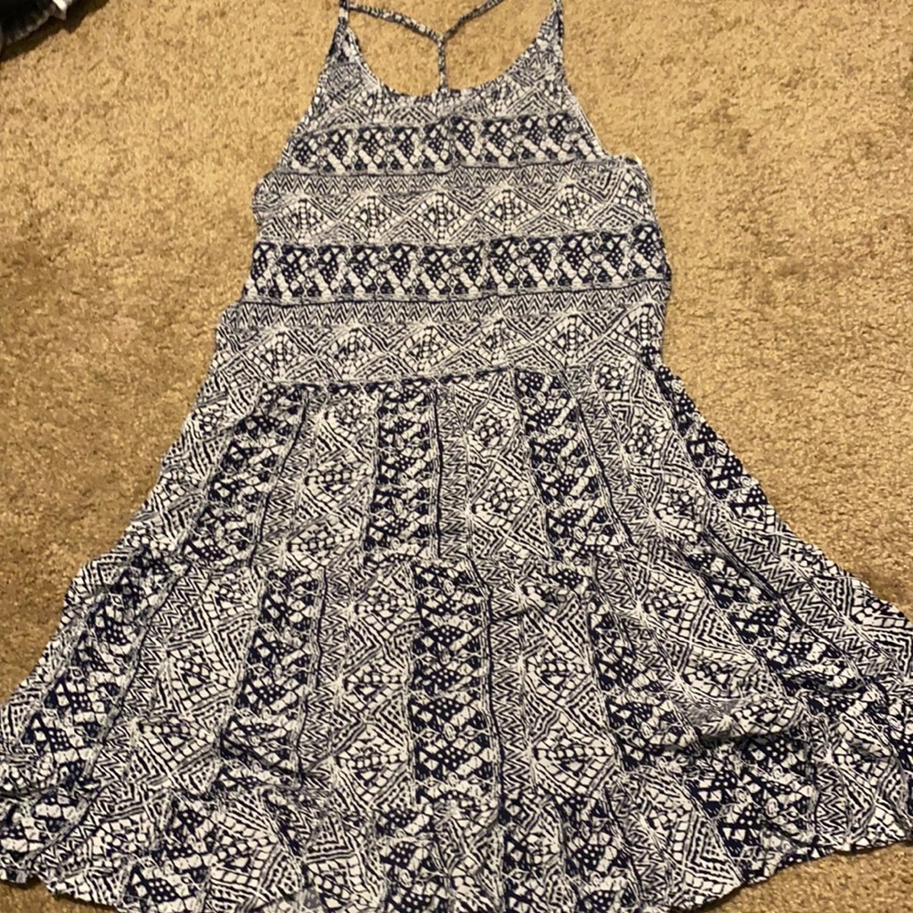 Blue and White Dress/Coverup